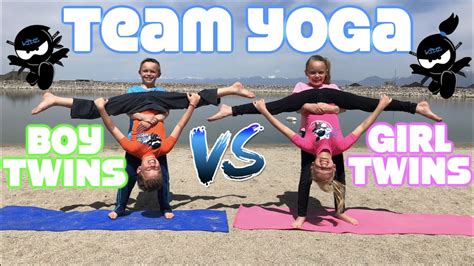 Ninja Kids Twins Versus! Extreme Yoga Challenge .
